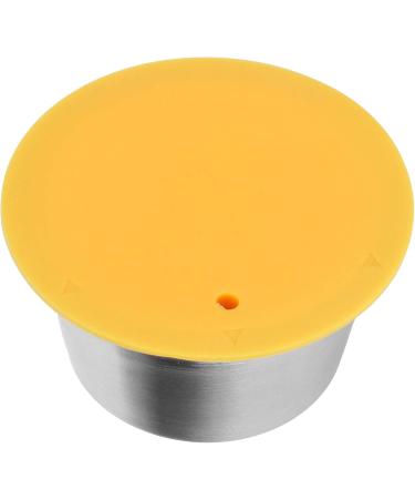  Semme Semme Gusto Dolce Capsules Rechargeable Pods Refillable Coffee Capsules Casse Pous (YELLOW) - Buy Online on GoSupps.com