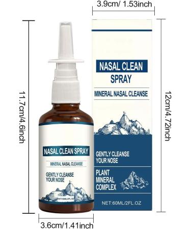 Yszbiay Nasal Spray for Daily Nasal Hygiene Fine Mist Nasal Cleanse for Dry Air Travel & Everyday Comfort Suitable for Those Suffering from Nasal Dryness. (1) - Buy Online on GoSupps.com