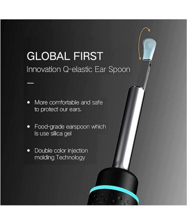 HD Otoscope Camera Ear Wax Removal Kit - Health Care Ear Cleaner Tools for Adults and Children (Black) - Buy Online on GoSupps.com