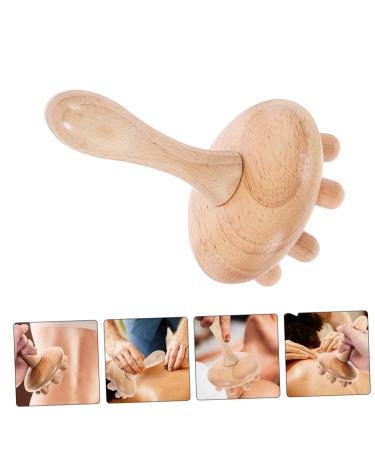 Shop Sewoart 2-in-1 Meridian Massage Brush & Body Stimulator | Hair & Scalp Care for Thick Hair | Long Handle Lotus Seed Design - Buy Online on GoSupps.com