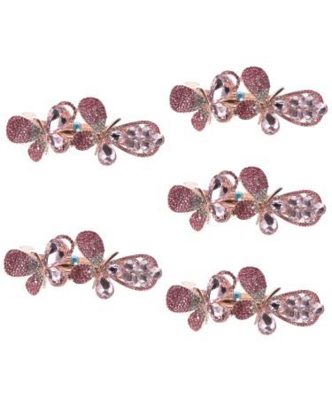 Beaupretty Metal Hair Clips rhinestone clip accessory for women jewels for women girls clips claw clips for girls barrettes for thick headgear Miss Metal Aesthetic Hair Accessories