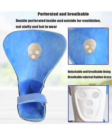 Adjustable Ankle Foot Orthosis for Drop Foot - X-Large Right Support Stabilizer | Flaccid Foot Drop & Dorsiflexion Movement - Buy Online on GoSupps.com