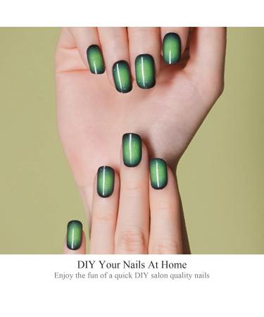Buy Semi Cured Gel Nail Strips - 20 PCS Long Lasting Firefly Nail Wraps | Salon-Quality Gel Nail Stickers for Home Use | International Shipping Available - Buy Online on GoSupps.com