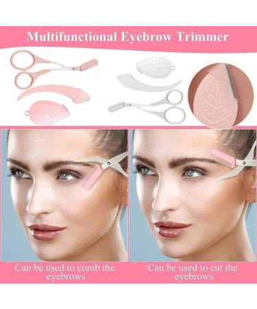 Waitlover Eyebrow Trim & Face Razor for Women - Professional Eyebrow Scissors & Trimmer with Brow Comb - M9H8 Accessory - Buy Online on GoSupps.com