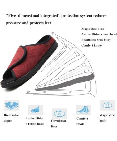 Plantar Fasciitis Shoes & Diabetic Slippers for Men & Women - Adjustable Orthopedic Footwear for Swollen Feet Relief - Buy Online on GoSupps.com