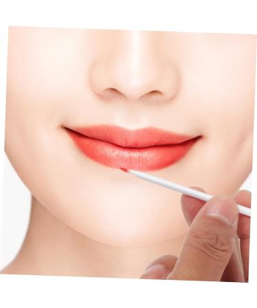 SOESFOUFU 100pcs Disposable Eyeliner Brush Eyeliner Tools and Accessories Mini Lipsticks Makeup Brush White 9x6.5cm White - Buy Online on GoSupps.com