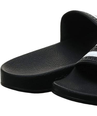 adidas Men's Adilette 11 Black/White/Black Slides - Comfort and Style | Shop Now - Buy Online on GoSupps.com