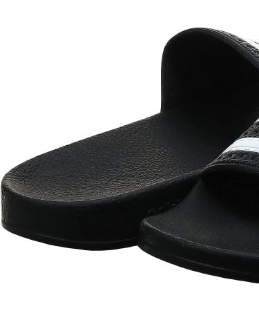 adidas Originals Men's Adilette Slide Sandal 10 - Black/White - Stylish Comfort - Buy Online on GoSupps.com