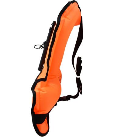 Scuba Choice Kids Snorkel Vest w/ Front Pocket & Whistle - Orange - Buy Online on GoSupps.com
