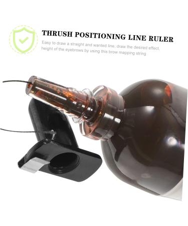 Didiseaon String Positioning Makeup Eyebrow Women Tool Line A Draw Ruler Pre- M Eye Drawing Ink Brow 6.5x2.6cm Brown - Buy Online on GoSupps.com