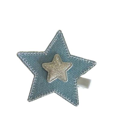 hgnxa Cute Hair Clips Cloth Star Hair Pins for Women Star Hair Clips Crease Hair Clips Bend Hair Barrettes for Party