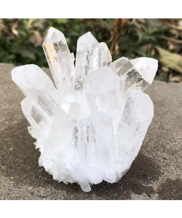 Natural Crystal Rough 1 Piece Natural Crystal Clear Quartz Cluster Free Form Stone Suitable for Furniture Decoration (Size : 300-400g) - Buy Online on GoSupps.com