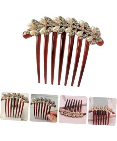 DOITOOL Hair Making Accessories Decorative Hair Combs for Women Wedding Hair Clip Bridal Hair Clip Bridal Headpieces Formal Hair Accessories for Women Alloy Bride China Crystal - Buy Online on GoSupps.com