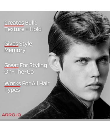 Arrojo Fiber Hair Styling Paste 5.1 Oz - Natural Finish Molding Paste for Men & Women | Sulfate & Paraben Free Hair Products - Shop Internationally - Buy Online on GoSupps.com