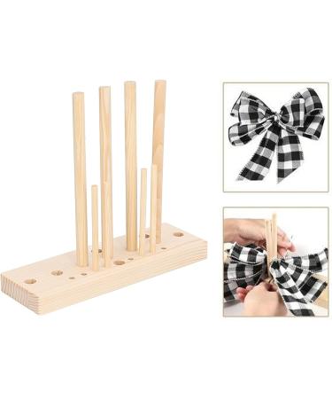 HEEPDD Wooden Ribbon Bow Maker Tool - Perfect for Gift Bows, Wrist Corsages, Decorations - Buy Online on GoSupps.com