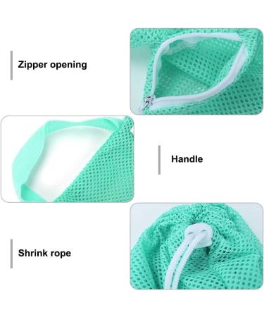 Buy Mioyoow Cat Bathing Bag - Breathable Adjustable Mesh Bag for Kittens | Perfect for Bathing Nail Cutting & Ear Cleaning | Green & White - Buy Online on GoSupps.com