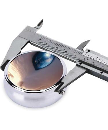Baby Elf Eyes Portable Metal Pill Box - Round Mini 3-Compartment Design for Small Pills | Travel Essential - Buy Online on GoSupps.com