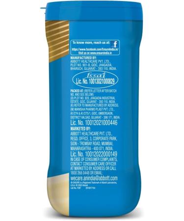 Buy Ensure Plus Powder 400g (Vanilla) with Lecithin | Premium Quality International Shipping - Buy Online on GoSupps.com