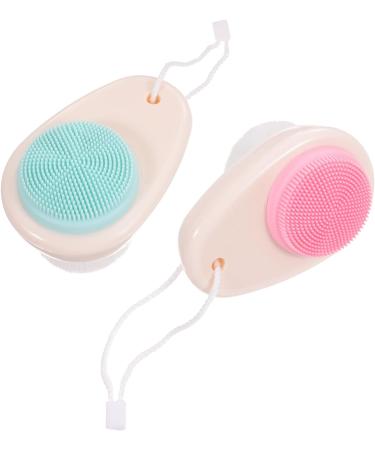 FRCOLOR Pack of 10 Double-Sided Facial Cleansing Brush Tool for Facial Cleansing Face Scrub Exfoliating Face Wash Makeup Remover Bathroom Supply Face Washer - Buy Online on GoSupps.com