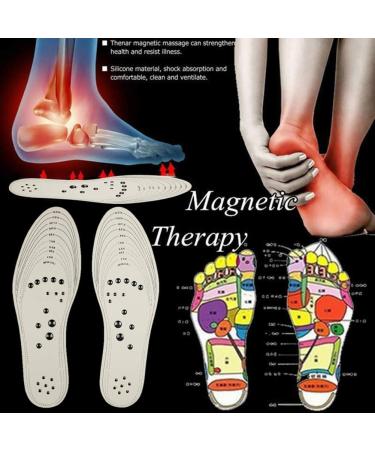 Eeuk Massage Magnetic Insoles - Orthopedic Acupressure Soles for Fatigue Relief | Breathable & Deodorant | International Shipping - Buy Online on GoSupps.com
