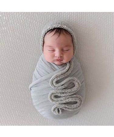 ALEOHALTER Baby Wrap - Newborn Photography Stretch Wraps | Baby Photo Props Blanket | Long Ripple Wrap for Boys & Girls - Buy Online on GoSupps.com