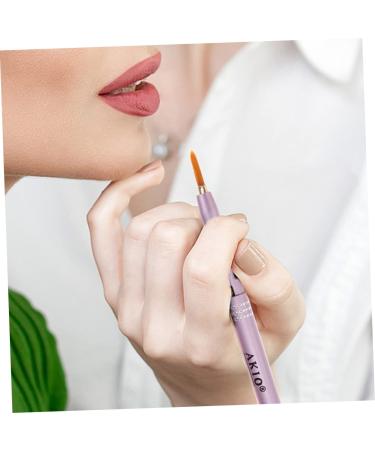 12 Pcs Retractable Lip Brush Set - Suction Cup Gloss Makeup Brush & Portable Lipstick Applicator - Assorted Colors - Buy Online on GoSupps.com