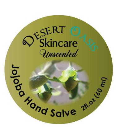 Desert Oasis Jojoba Oil Hand Salve - 50% Jojoba Oil, Beeswax, Avocado Oil - 2 oz Natural Moisturizer - Buy Online on GoSupps.com
