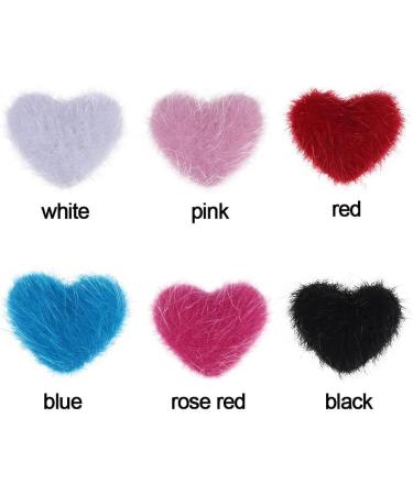 Fashion 12 Colors Mixed Detachable Nail Art Decortaions Magnetic Nail Pom Poms 3D Nail Charms Nail Art DIY Fluffy Plush Ball for Nail(Blue) - Buy Online on GoSupps.com
