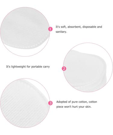 FRCOLOR 80pcs Premium Cotton Rounds | Makeup Remover Pads & Facial Cleansing Towels | Skincare Essentials for Global Shipping - Buy Online on GoSupps.com