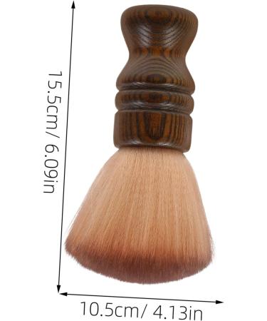 Premium Wooden Hair Cutting Brush - Bristle & Beard Cleaning Brush | Barber Tool for Broken Hair - Buy Online on GoSupps.com