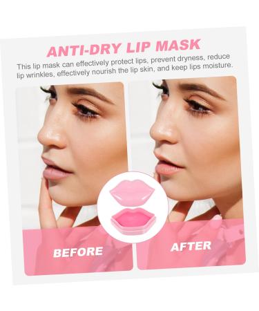 CALLARON Masques pour L vres Hydratants Naturels 20 Pi ces Film de Compact Anti-dess chement pour Soins de Nuit L vres Sensibles Bo te Couleur Rose - Buy Online on GoSupps.com