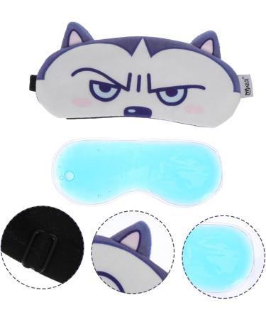 Fomiyes Eye Mask - 4 Pieces Dark Eye Flap for Migraine Relief | Adult & Kids Sleeping Eye Valves | Portable Fabric Comfort for Travel - Buy Online on GoSupps.com
