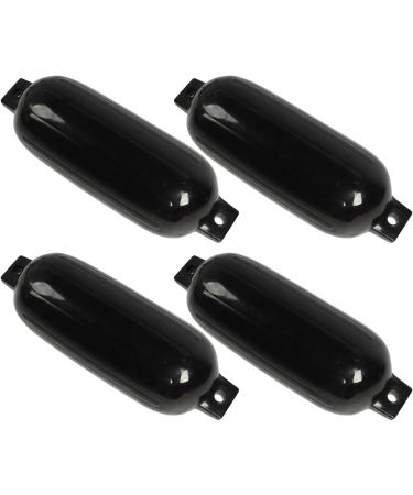 Marine Dock Bumpers Black Impact Resistant Boat Bumpers with 2m Ropes for Yachts - Buy Online on GoSupps.com