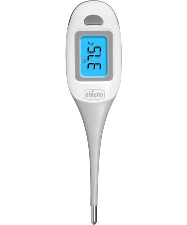 Chicco Flex Night Plus Digital Thermometer - Accurate Baby Temperature Measurement | Safe & Reliable Gray Design for International Shipping - Buy Online on GoSupps.com