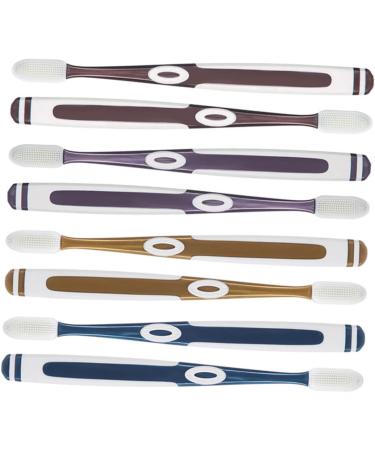 Minkissy 24 STK Nano Toothbrush Travel Set - Soft & Gentle Toothbrushes in Various Colors | Family Travel Accessories | Extra Soft Cleaning Brush - Buy Online on GoSupps.com