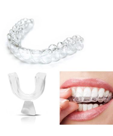 8PCS Transparent Silicone Thermoform Moldable Dental Mouth Guard  Whitening Teeth Trays Whitener Mouth Guard Care Oral Hygiene Bleaching Tooth Tool