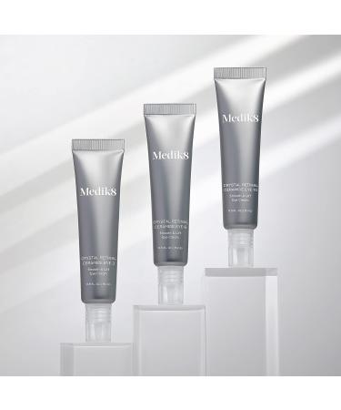 Medik8 Crystal Retinal Ceramide Eye 10 Cream - Gentle Vitamin A Formula for Brightening and Wrinkle Reduction - Ideal for Sensitive Skin - 0.5 ml - Buy Online on GoSupps.com