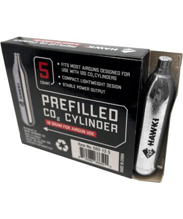 Hawki CO2 12g Cartridges for Air Guns, BB Guns, Airsoft & Paintball - 50 Pack - Buy Online on GoSupps.com