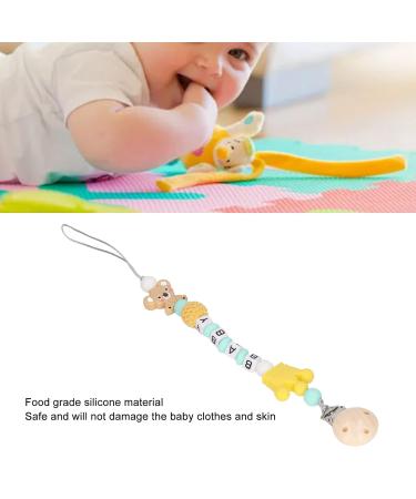 Buy Yellow Animal Baby Clip Holder Toy | Silicone Teething Toy for Babies - Perfect Birthday Gift - Buy Online on GoSupps.com