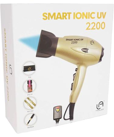 Professional Le Angelique Smart Ionic UV 2200 Blow Dryer 1875 W (Gold) - Buy Online on GoSupps.com