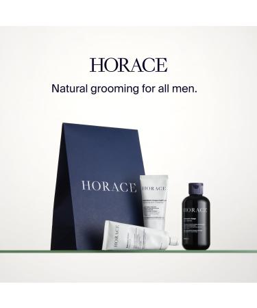 HORACE Purifying Face Mask for Men - Facial Deep Cleanse with Kaolin Clay and Blue Everlasting Flower - Pore Refining Skincare for All Skin Types - Unscented 75 ml - Buy Online on GoSupps.com