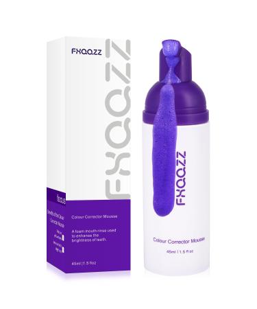 Purple Teeth Whitening Foam