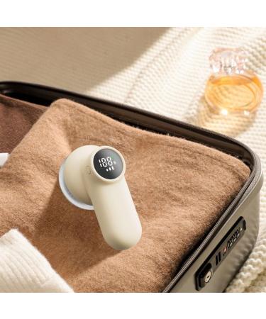 Professional Rechargeable Fabric Shaver with Digital Display Enhanced 6-Leaf Blades for Lint Removal Clothes Furniture-A Durable - Buy Online on GoSupps.com