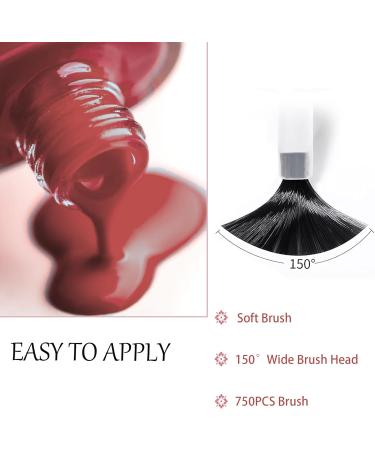 Nail Polish Set Autumn Winter 3 Colors Tangerine Nail Varnish Set Water Based Natural Wine Red Nail Varnish Milk Tea Color Nail Polish for Women No Need Bake 13ML - Buy Online on GoSupps.com