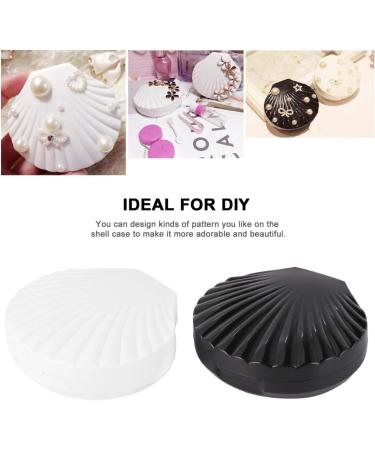 Milist Contact Lens Storage Case Set - 2 Plastic Containers with Mirror Design - Perfect Make-up Gift - Buy Online on GoSupps.com