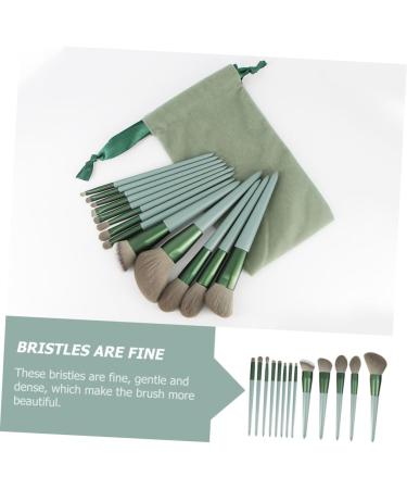 minkissy 1set Makeup Brush Set Face Powder Brush Tapered Brush Wooden Foundation Brush Eyeshadow Eyeliner Brush Blending Powder Mix Artificial Fiber Wooden Handle Brush Miss - Buy Online on GoSupps.com