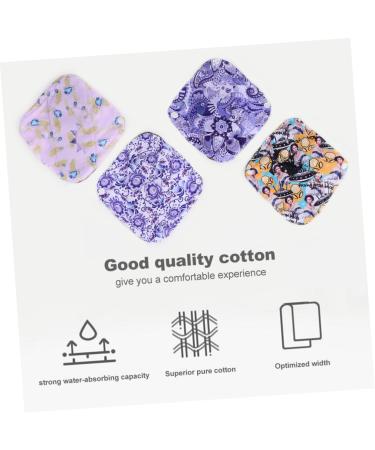 Hemoton 5Pcs Organic Women's Menstrual Pads - Overnight, Washable & Travel-Friendly - Buy Online on GoSupps.com