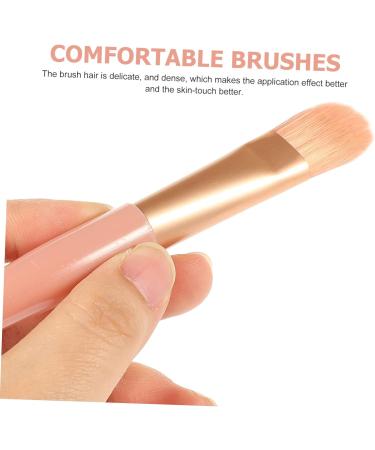 minkissy 2 Sets Travel Makeup Cosmetics Supply Women Makeup Supplies Lip Brush Girl Makeup Brush Professional Makeup Brush Powder Applicator Mini Aluminum Tube Miss Handle Brush - Buy Online on GoSupps.com
