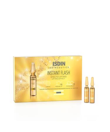 ISDIN Instant Flash Lifting Effect Serum Ampoule, 5 Ampoules