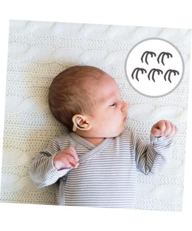 ULTECHNOVO Ear Corrector Tool - Silicone Auricle Corrector for Newborns - 20 Pairs - Black - Pack of 1 - Buy Online on GoSupps.com